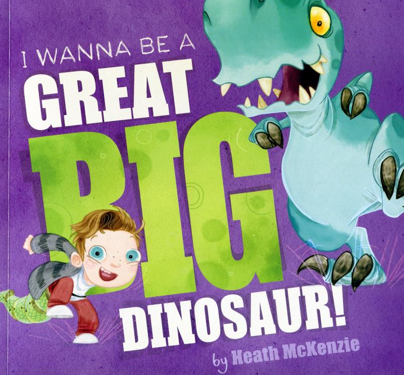 I Wanna Be a Great Big Dinosaur (Book + CD)