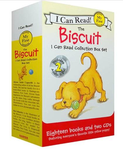 Biscuit Box Set (18 Books + 2 CDs)