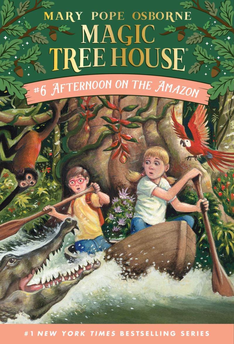 Magic Tree House #6: Afternoon On The Amazon 雨林大驚奇