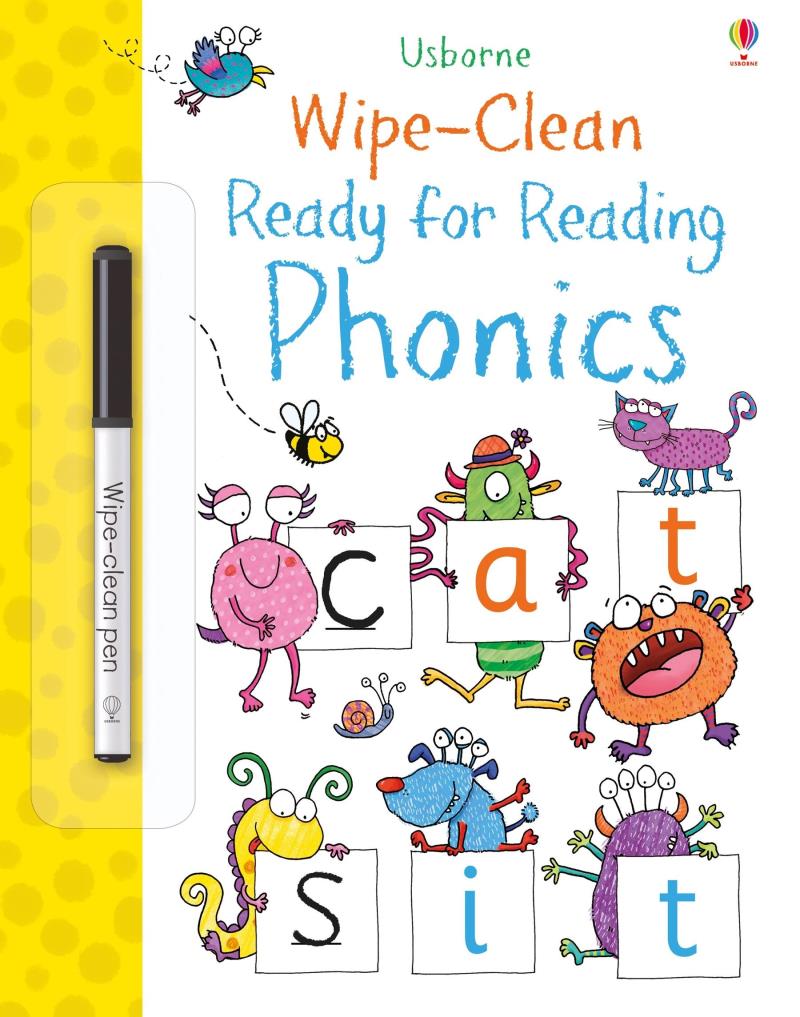 Wipe Clean Ready for Reading Phonics